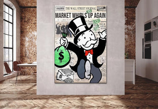 Mr. Monopoly kunst
