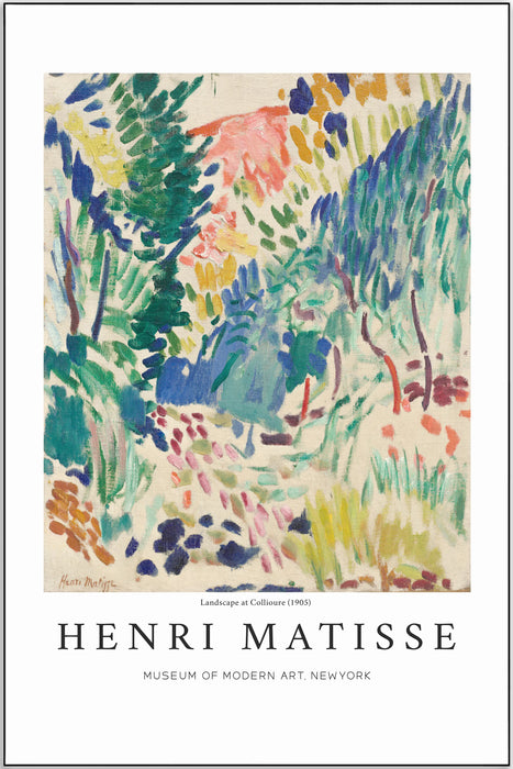 Plakat - Matisse - 1905 hvid kunst