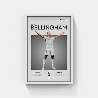 Plakat - Jude Bellingham Real Madrid look - admen.dk