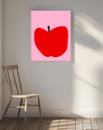 Canvas - Crimson Simplicity