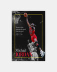 Plakat - Michael Jordan i aktion - admen.dk