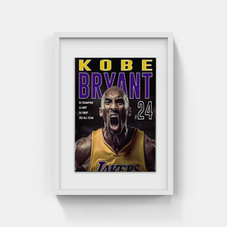 Plakat - Kobe Bryant style - admen.dk