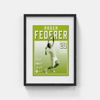 Plakat - Roger Federer - admen.dk