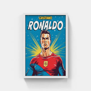 Plakat - Ronaldo superhelt - admen.dk