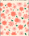 Plakat - Amsterdam pinky - Flower market - admen.dk