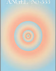 Plakat - Angel no 333 kunst - admen.dk