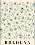 Plakat - Bologna grønne - Flower market - admen.dk