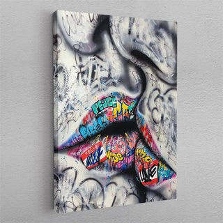 Canvas - The kiss kunst - admen.dk