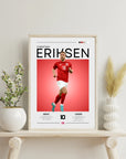 Plakat - Christian Eriksen grafisk look - Admen.dk