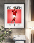 Plakat - Christian Eriksen grafisk look - Admen.dk