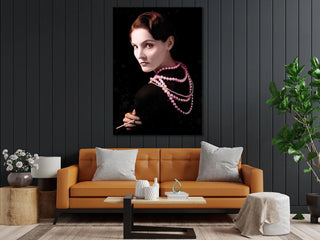 Plakat - Coco Chanel portræt - admen.dk