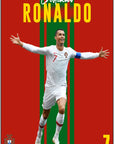 Plakat - Cristiano Ronaldo i godt humør - Admen.dk