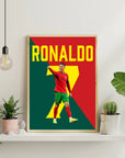 Plakat - Cristiano Ronaldo stolt - Admen.dk