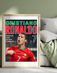 Plakat - Cristiano Ronaldo style - Admen.dk