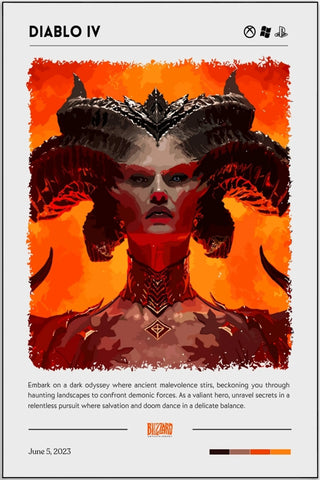 Plakat - Diablo 4 verden - admen.dk