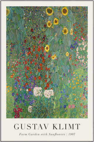 Plakat - Gustav Klimt - Farm Garden kunst - admen.dk