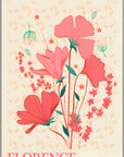 Plakat - Florence beauty - Flower market - admen.dk