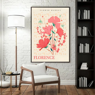 Plakat - Florence beauty - Flower market - admen.dk