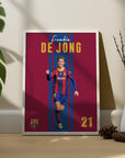 Plakat - Frankie de Jong sejr - Admen.dk