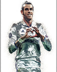 Plakat - Gareth Bale style - Admen.dk