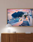 Plakat - Grækenland, Santorini ø - admen.dk