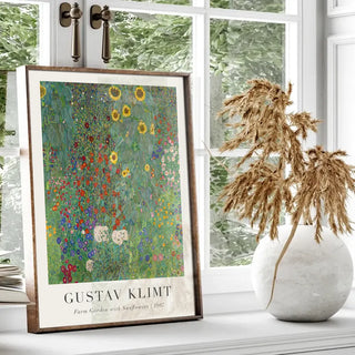 Plakat - Gustav Klimt - Farm Garden kunst - admen.dk