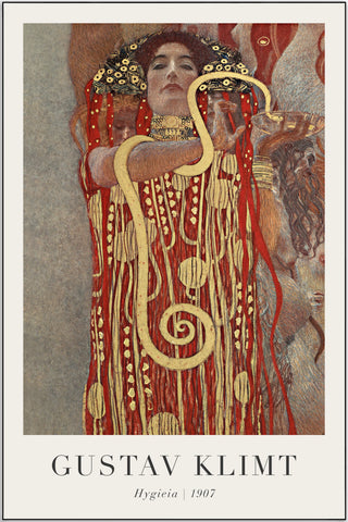 Plakat - Gustav Klimt - Hygieia - admen.dk