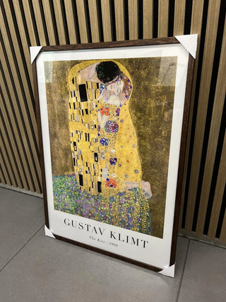 Plakat - Gustav Klimt - The Kiss - admen.dk