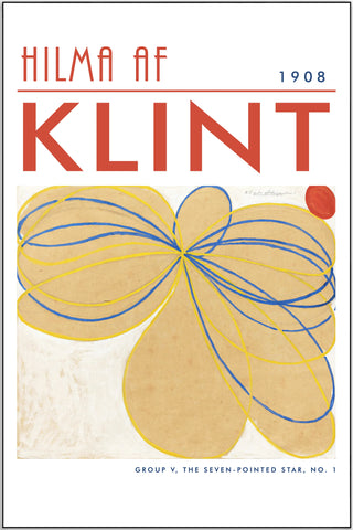 Plakat - Hilma af Klint - Group V kunst - admen.dk