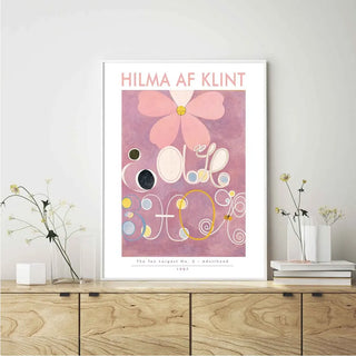 Plakat - Hilma af Klint - The ten largest, no 5 - admen.dk