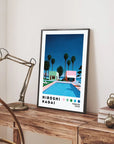 Plakat - Hiroshi Nagai pool kunst