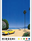 Plakat - Hiroshi Nagai yellow kunst