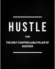 Plakat - Hustle verb citat - Admen.dk