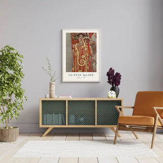 Plakat - Gustav Klimt - Hygieia - admen.dk