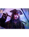 Plakat - Kaptjan Jack Sparrow - admen.dk