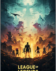 Plakat - League of legends kunst - Admen.dk
