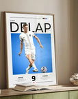 Plakat - Liam Delap – Fremtidens engelske angrebstalent