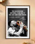 Plakat - Lionel Messi citat - Admen.dk