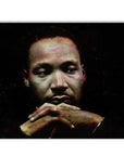 Plakat - Martin Luther King portræt - admen.dk