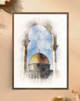 Plakat - Masjid Al Aqsa - Admen.dk