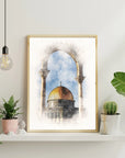 Plakat - Masjid Al Aqsa - Admen.dk