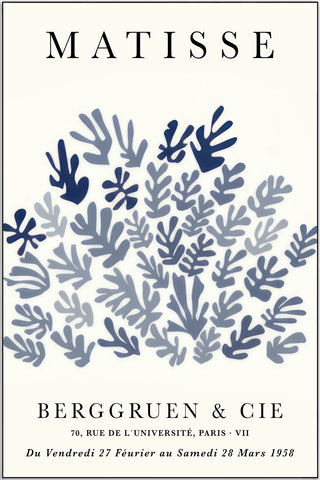 Plakat - Matisse - Du Vendredi 27 kunst - admen.dk