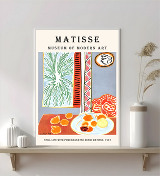 Plakat - Matisse - Mutural kunst med titel - admen.dk