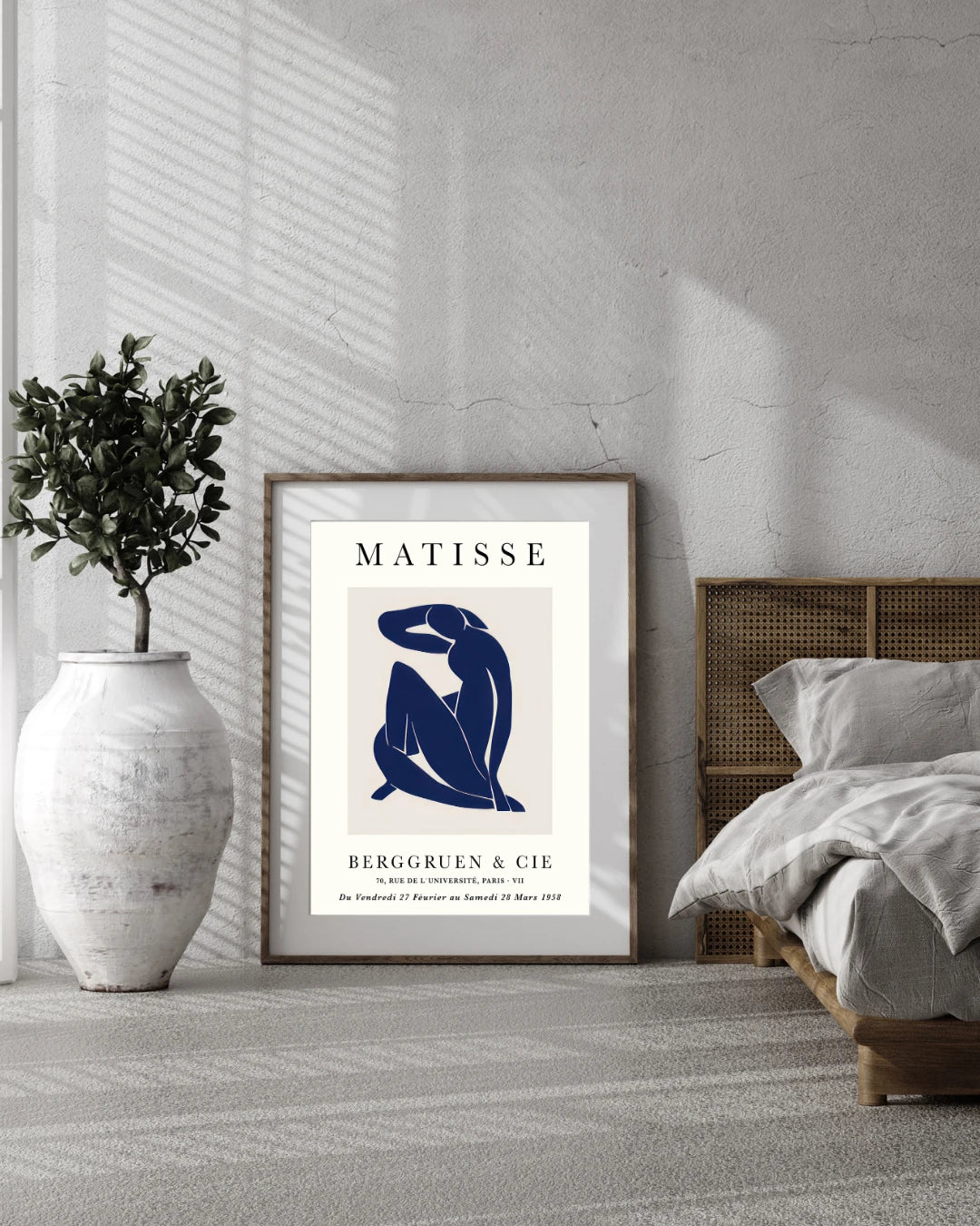 Plakat - Matisse - The blue lady 1958 kunst - Admen.dk