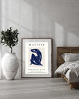 Plakat - Matisse - The blue lady 1958 kunst - Admen.dk