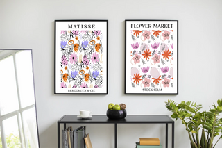 Plakat - Matisse - Blomster kunst - admen.dk