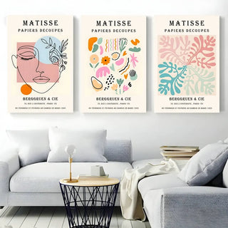 Plakat - Matisse - Blomster Berggruen & Cie kunst - admen.dk
