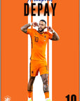 Plakat - Memphis Depay style - admen.dk