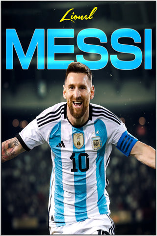Plakat - Messi Goat - admen.dk