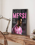 Plakat - Messi nr. 10 - Inter Miami kunst - admen.dk